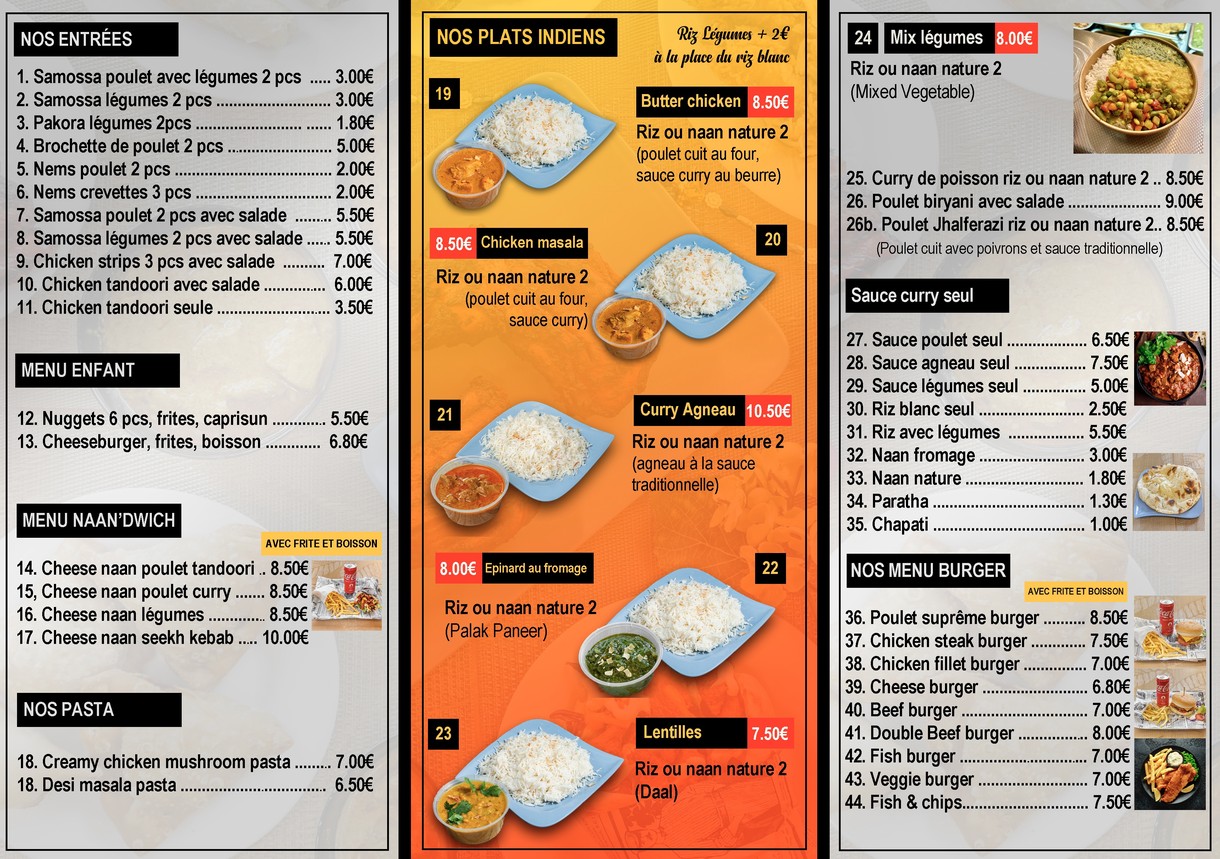 Naan N Curry 🥘 menu 2
