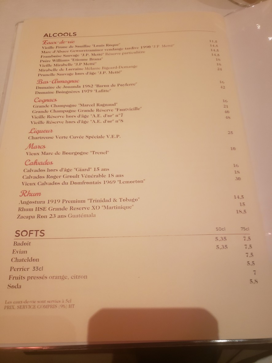 Le Dôme Café menu 3