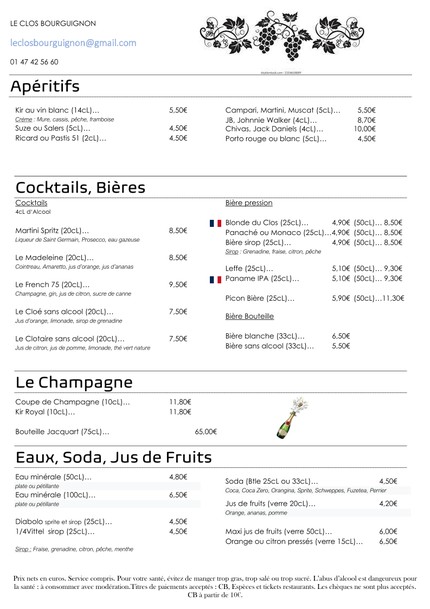 Le Clos Bourguignon
