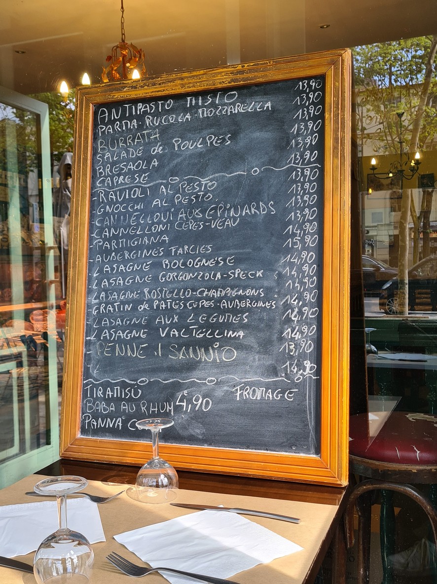 Il Sannio menu 1