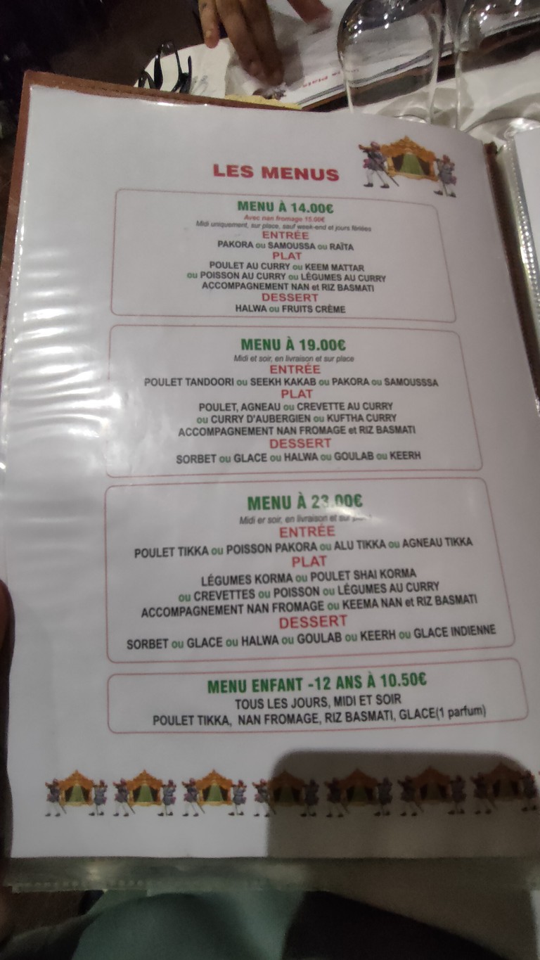 Palki menu 1