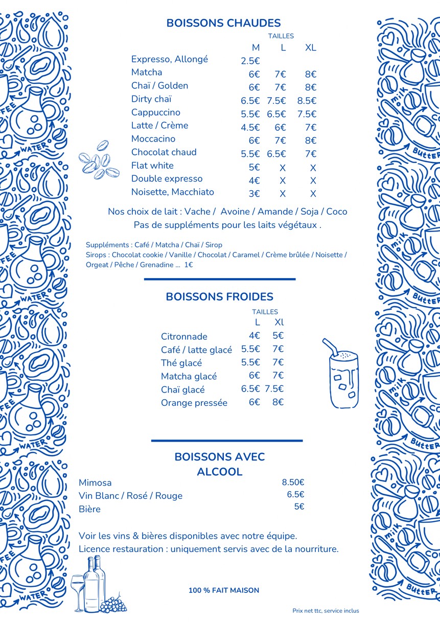 Café Moco menu 3