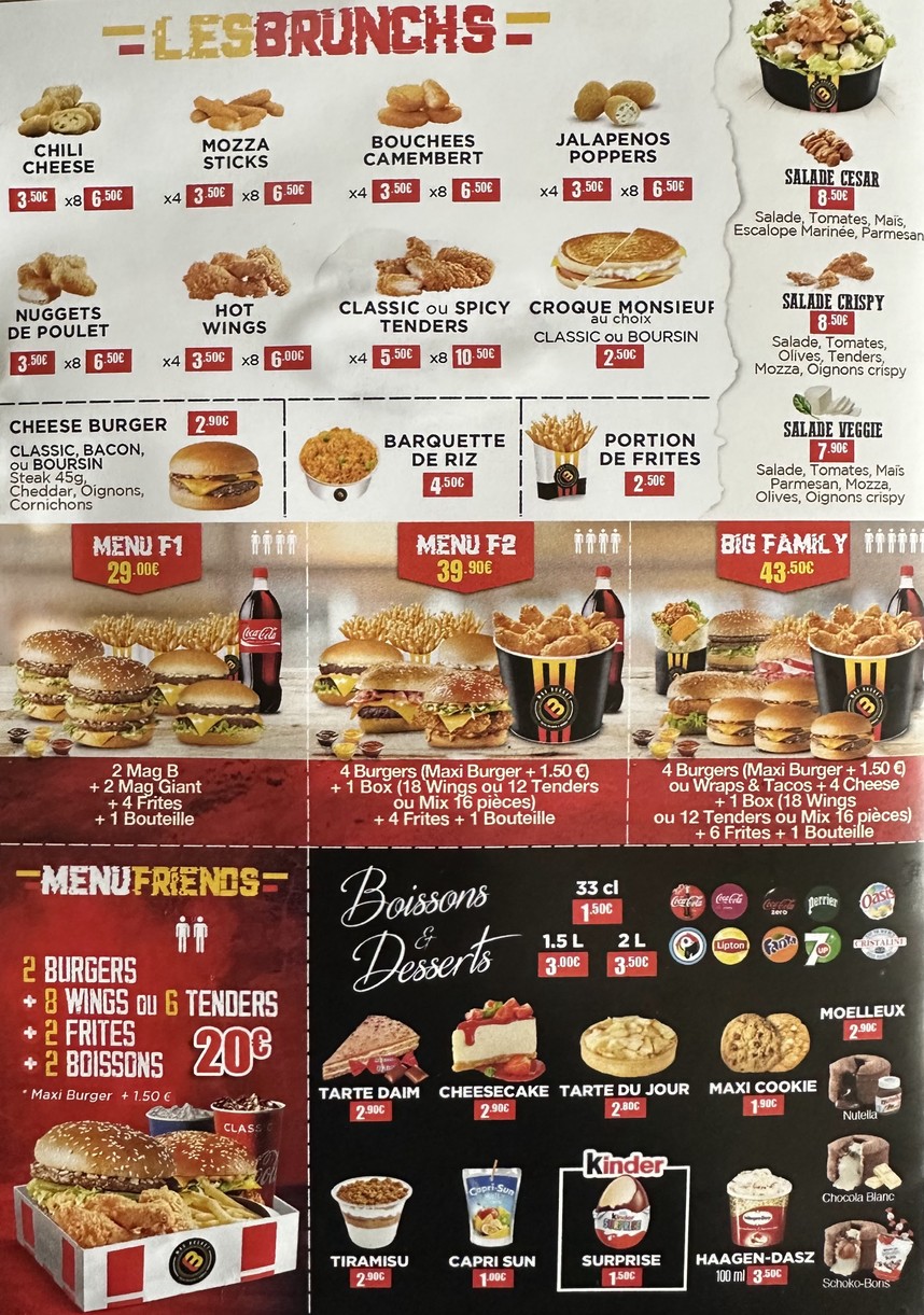 Chicken House Halal menu 1