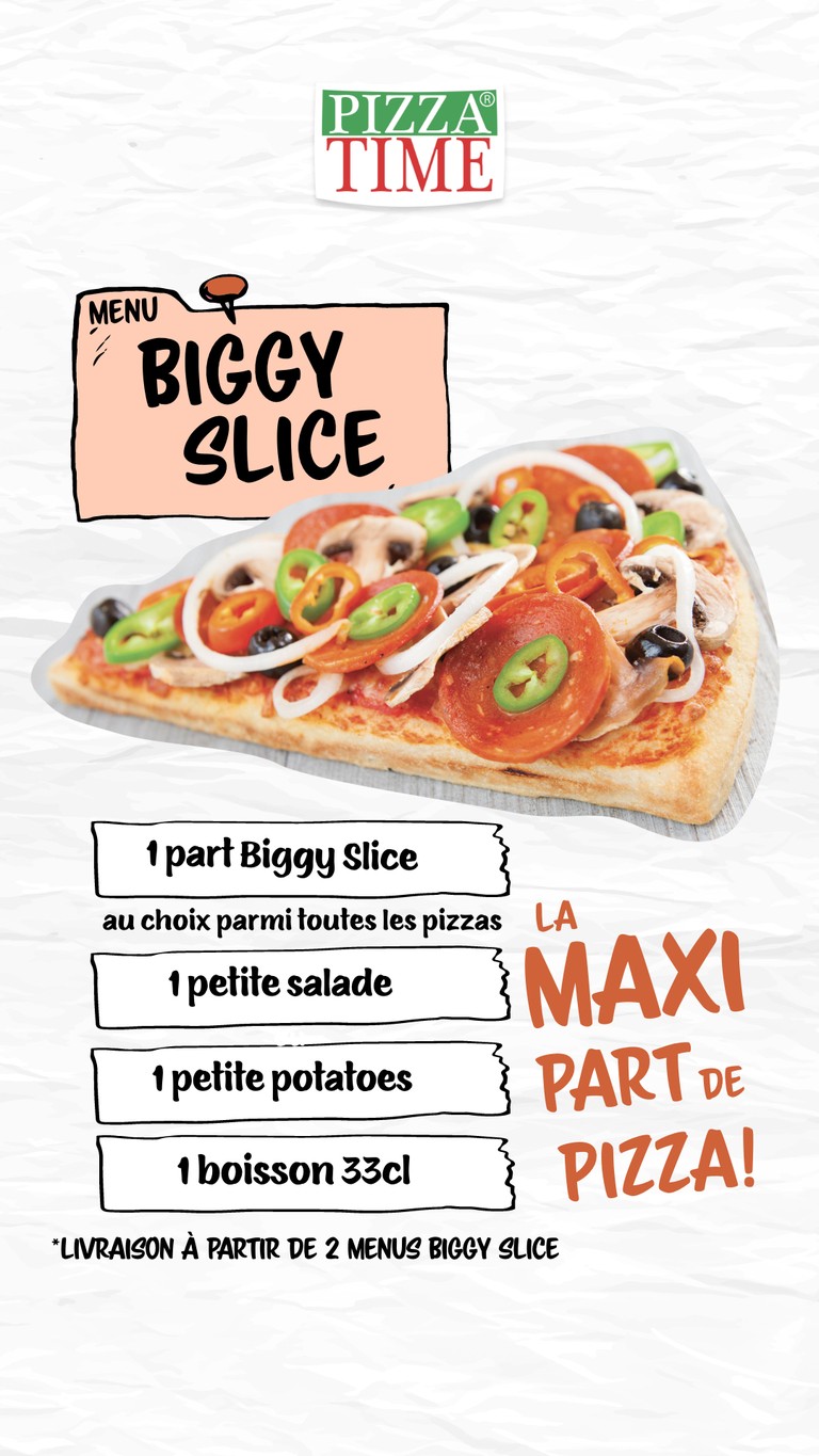 Pizza Time® Noisy-le-Sec menu 6
