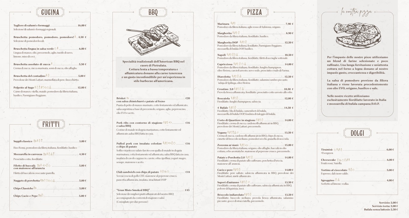 Pietralata - Pizzeria di Quartiere menu 2
