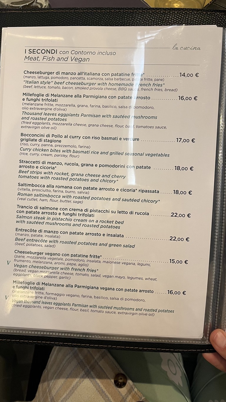 Origano Campo De' Fiori menu 5
