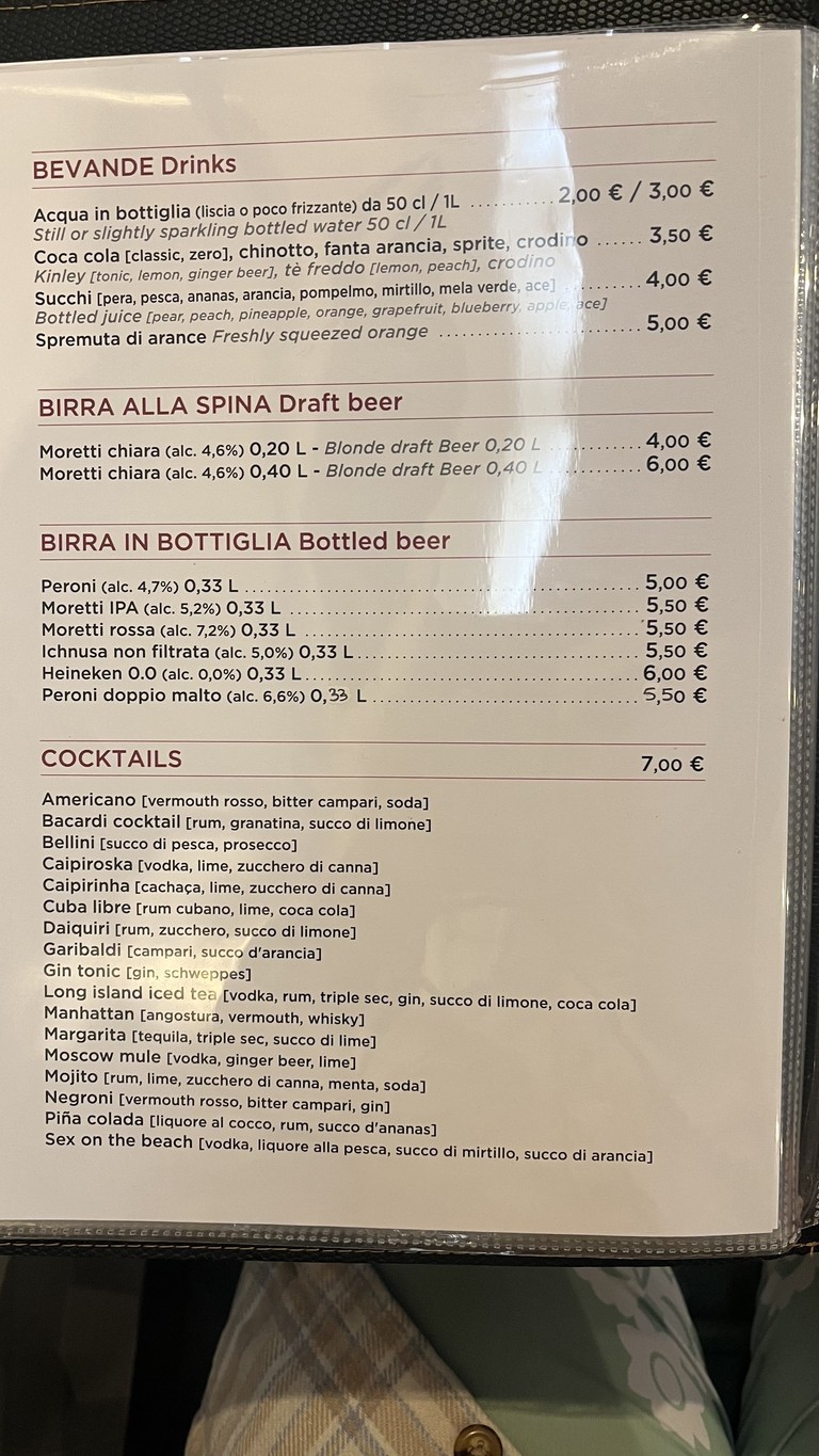 Origano Campo De' Fiori menu 8