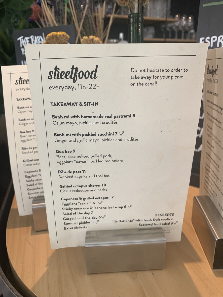 Le Citizen Restaurant & Bar menu 1
