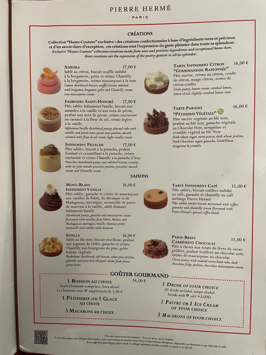 86Champs - L'Occitane x Pierre Hermé menu 2