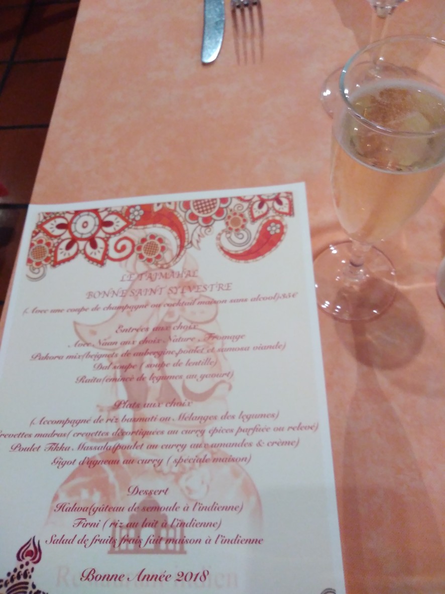 Le Taj Mahal Sèvres, Chaville, Ville d’avray menu 2