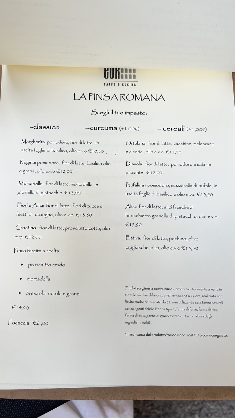 AllEur - Caffè e cucina menu 2