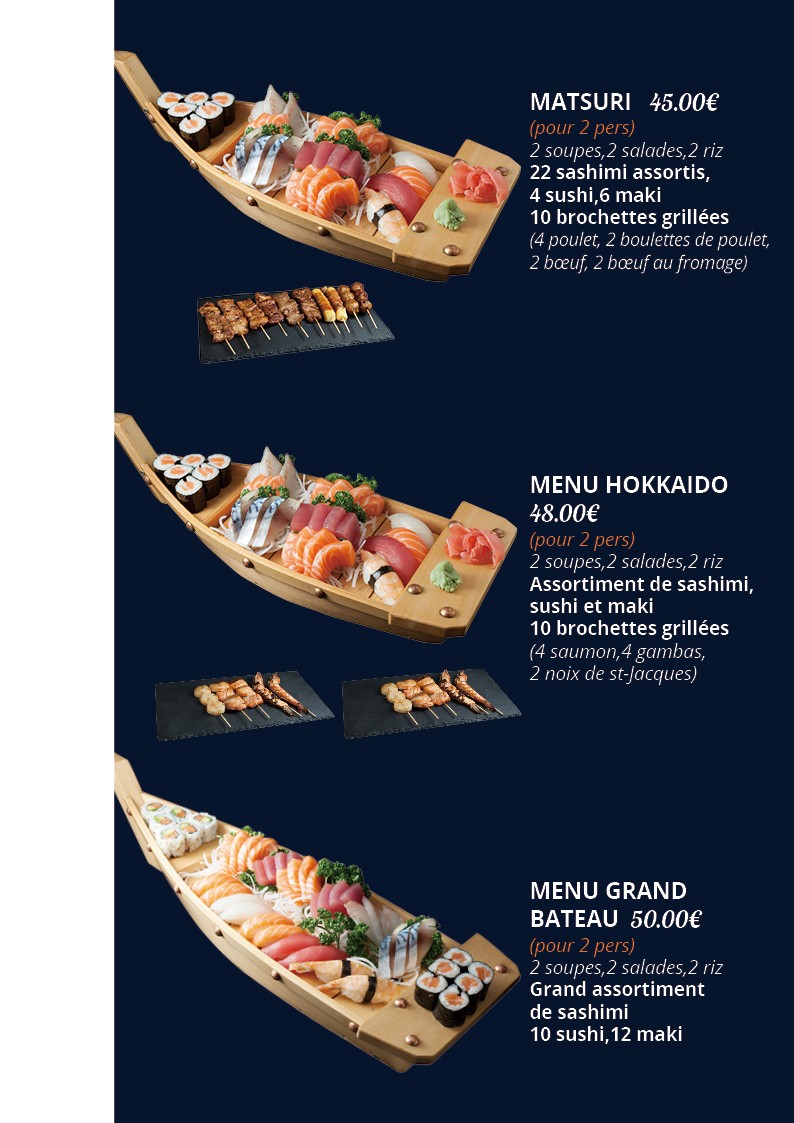 Hokkaido 3 menu 2