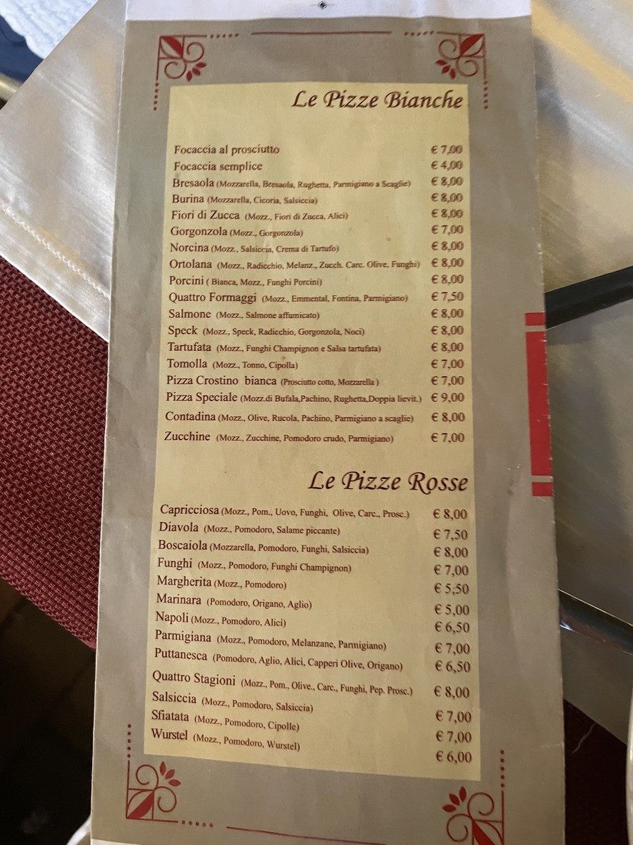 Ristorante Orto di Roma menu 4