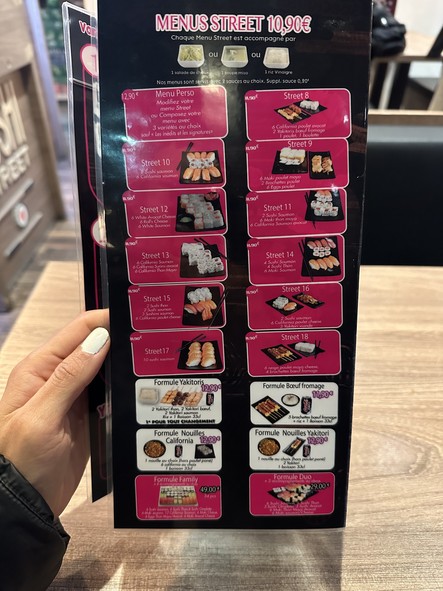 Sushi street Thai