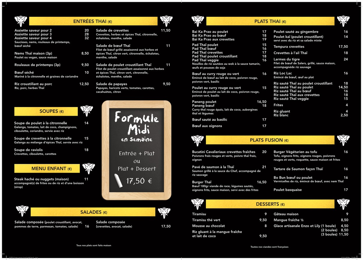 CHEZ JAIB menu 2