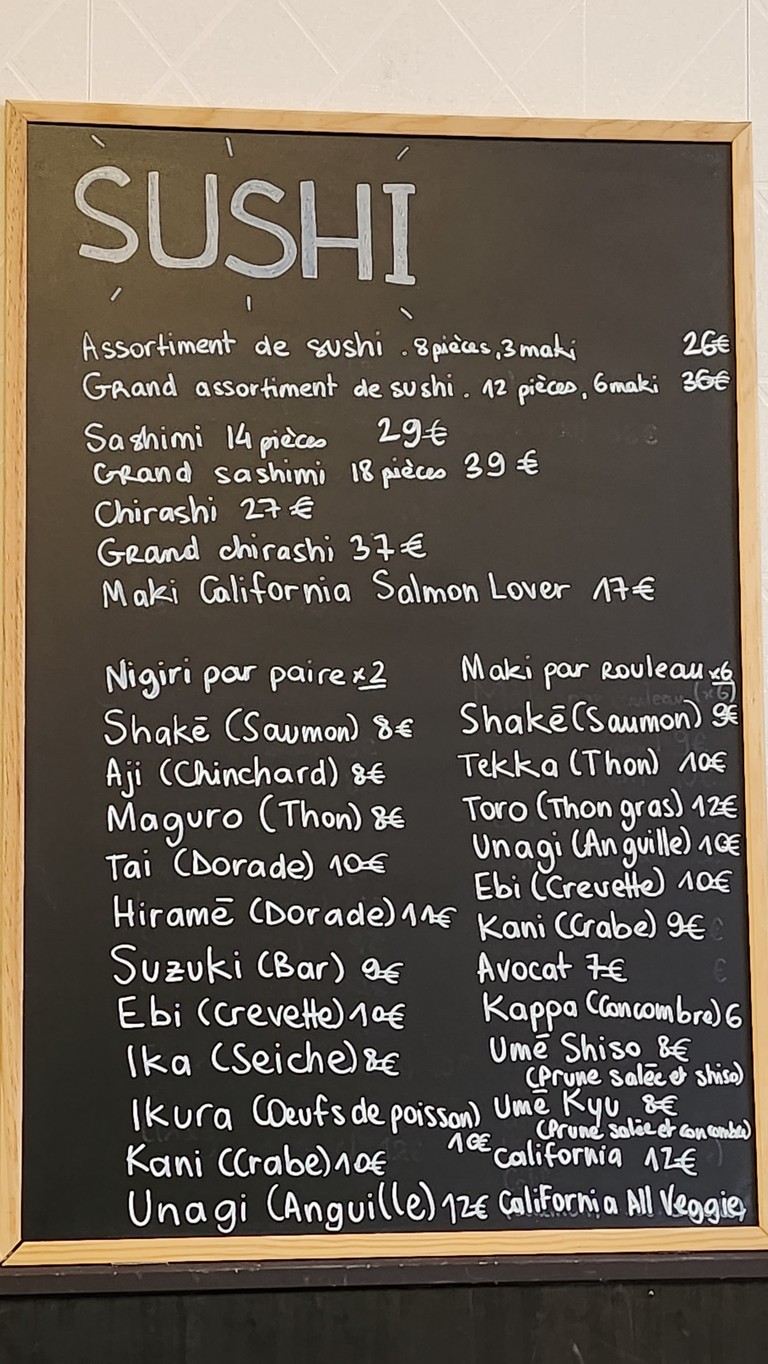 Iza by Kura menu 2