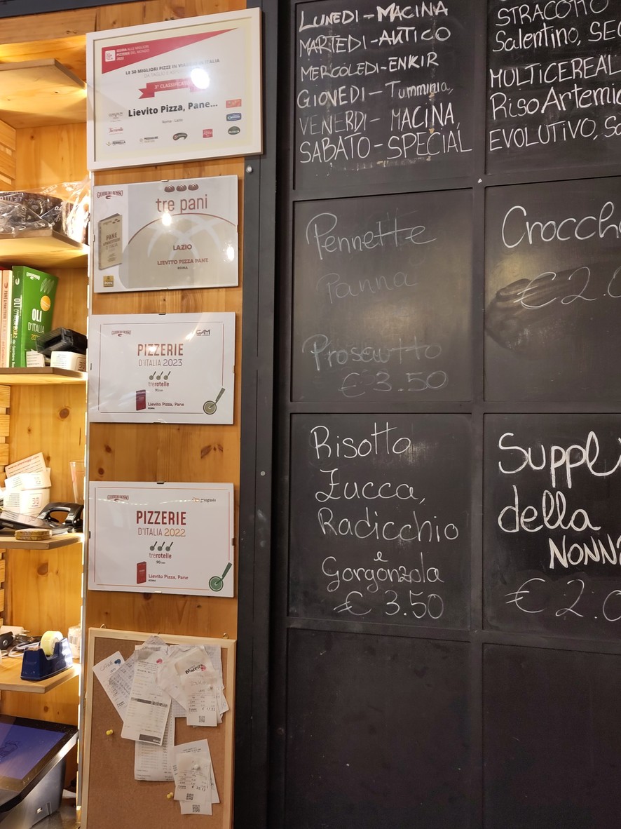 Lievito Francesco Arnesano menu 3