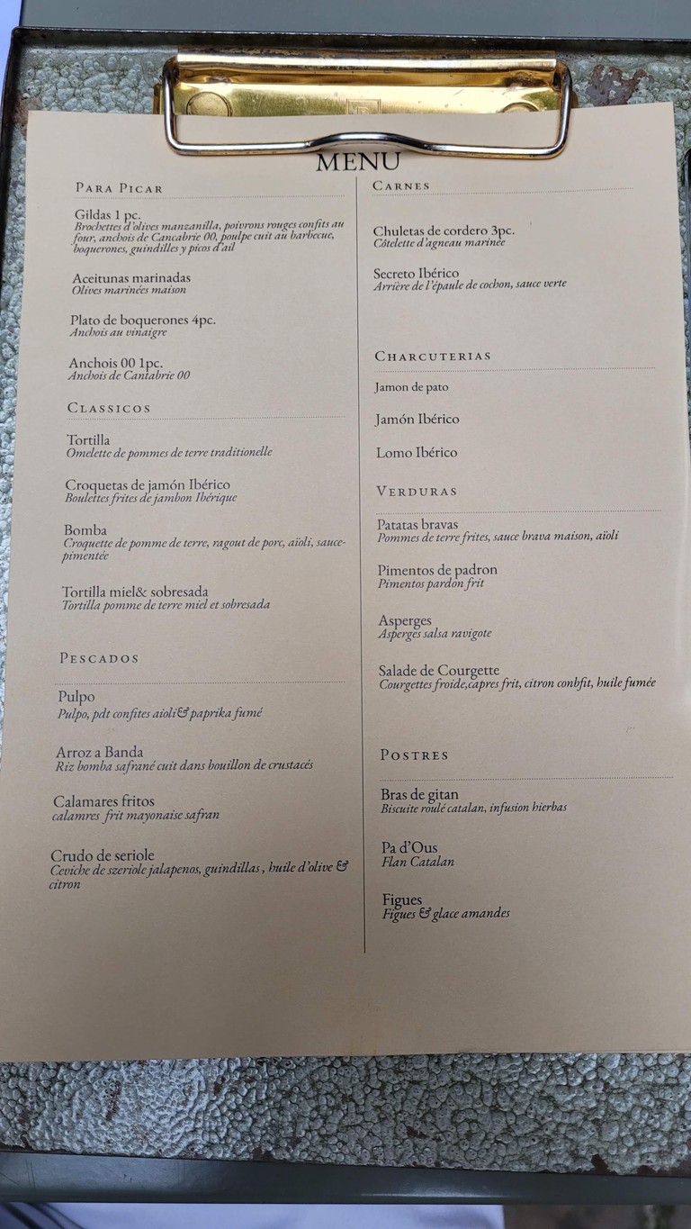 Amagat menu 1