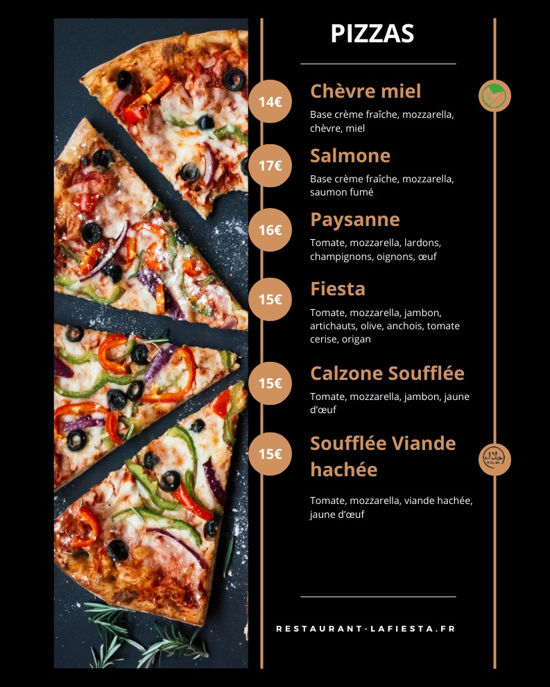 La Fiesta menu 6