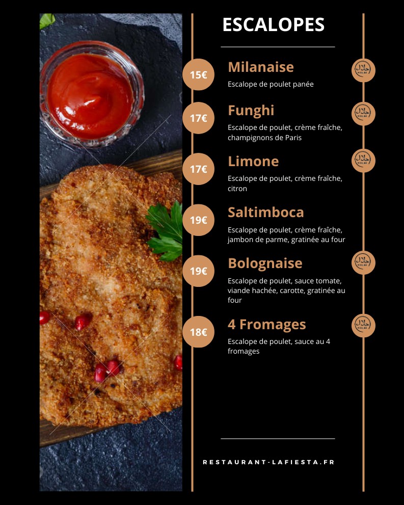 La Fiesta menu 7