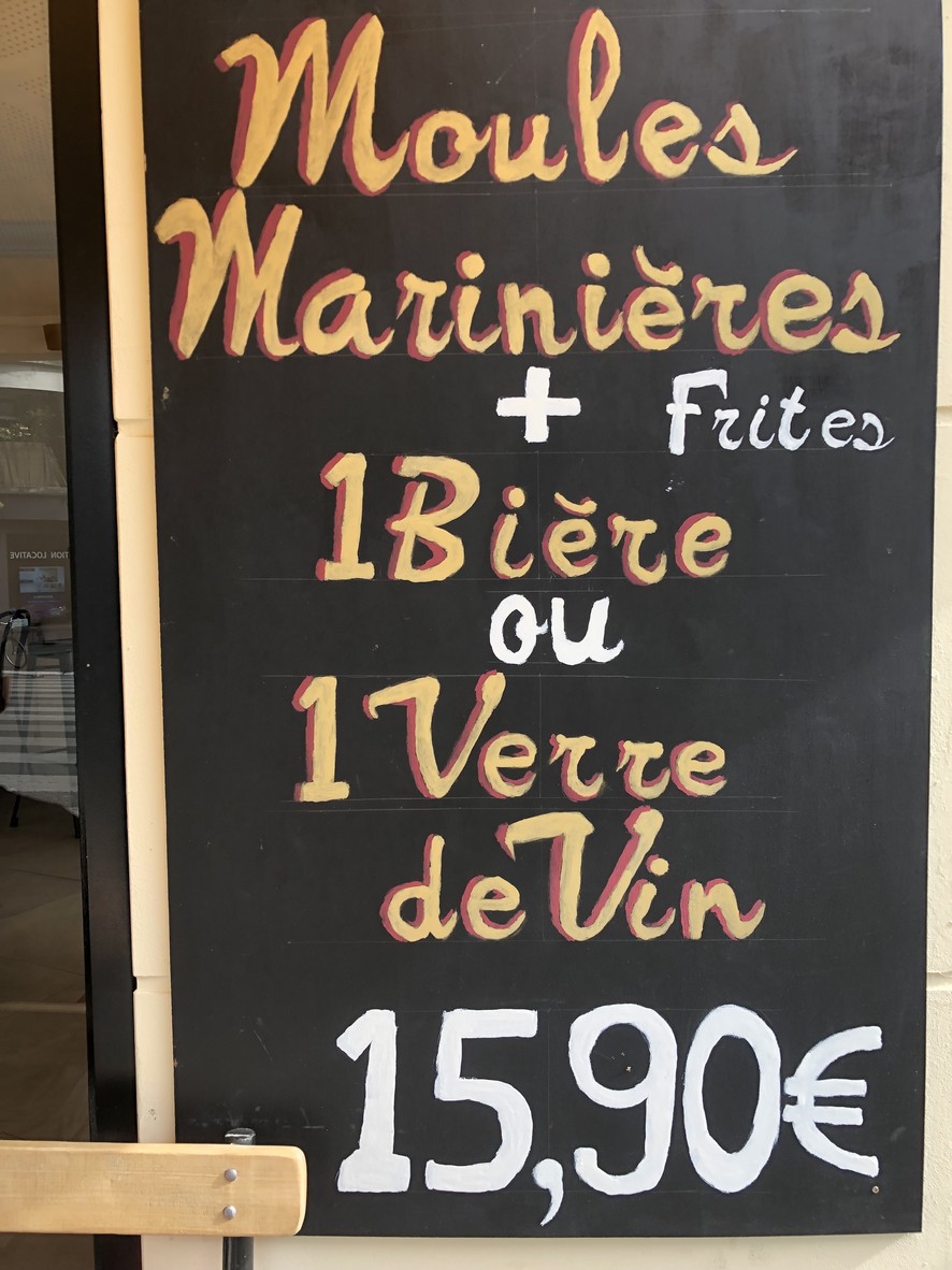 Brasserie Fénix menu 2