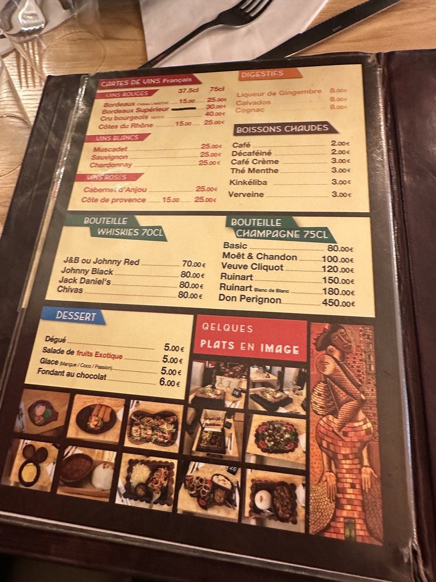 Mama Africa menu 4