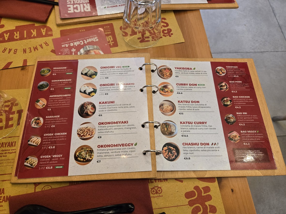 Ramen Bar Akira menu 4
