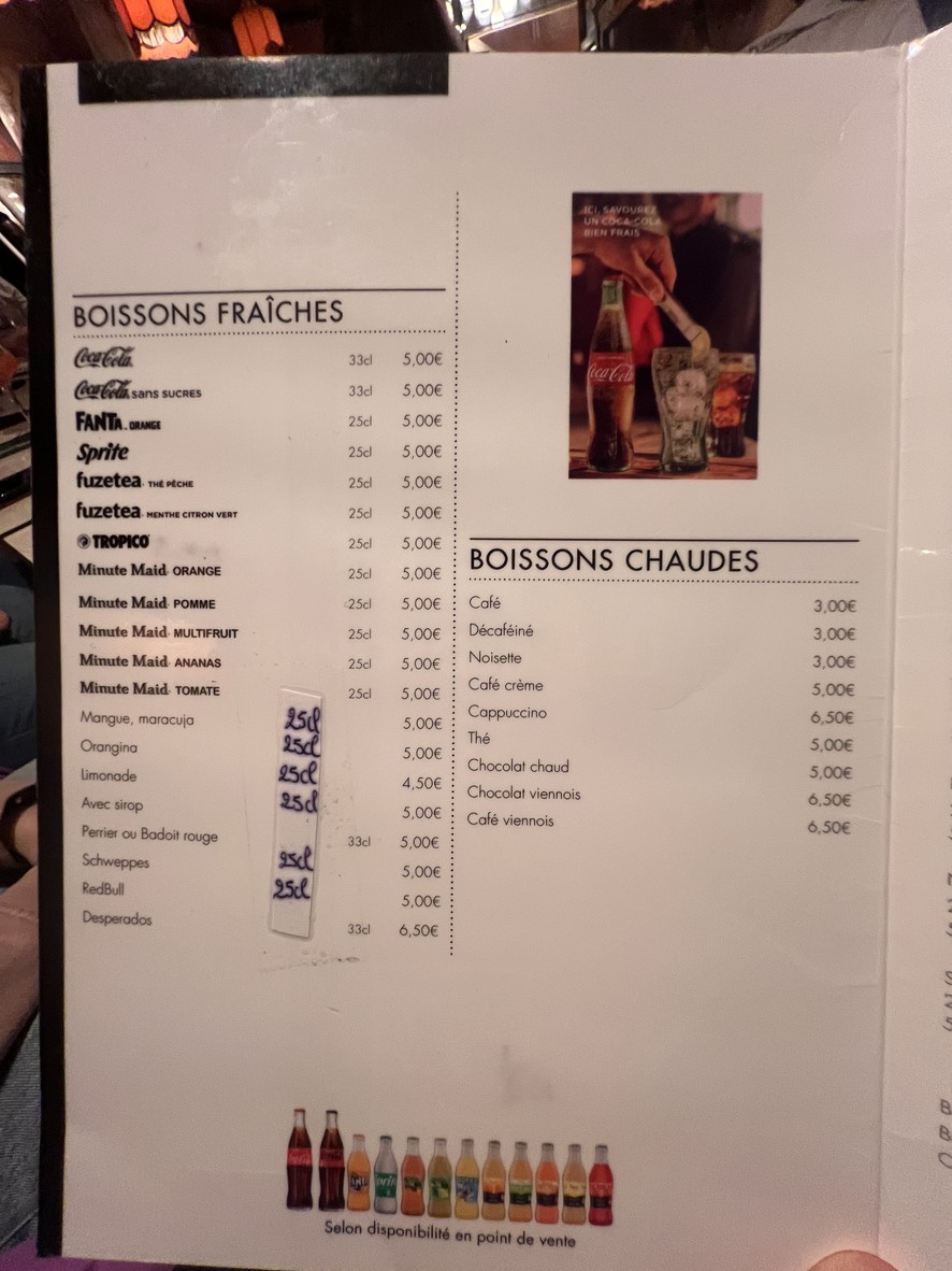 Le Philosophe menu 4