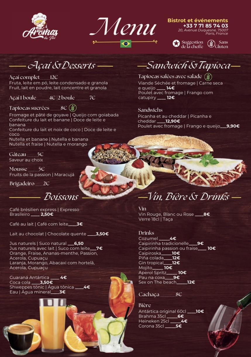 Aromasdavivi menu 2