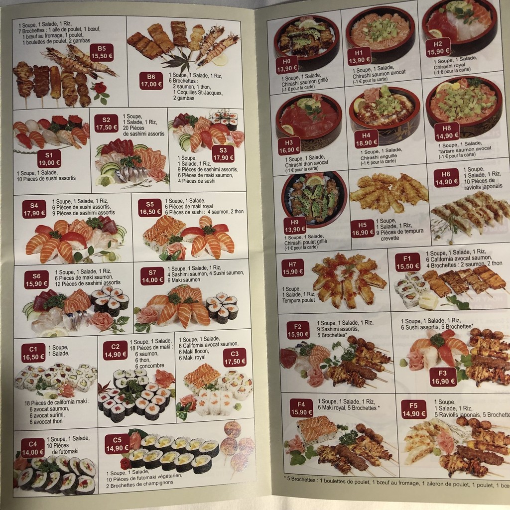hoky sushi menu 3