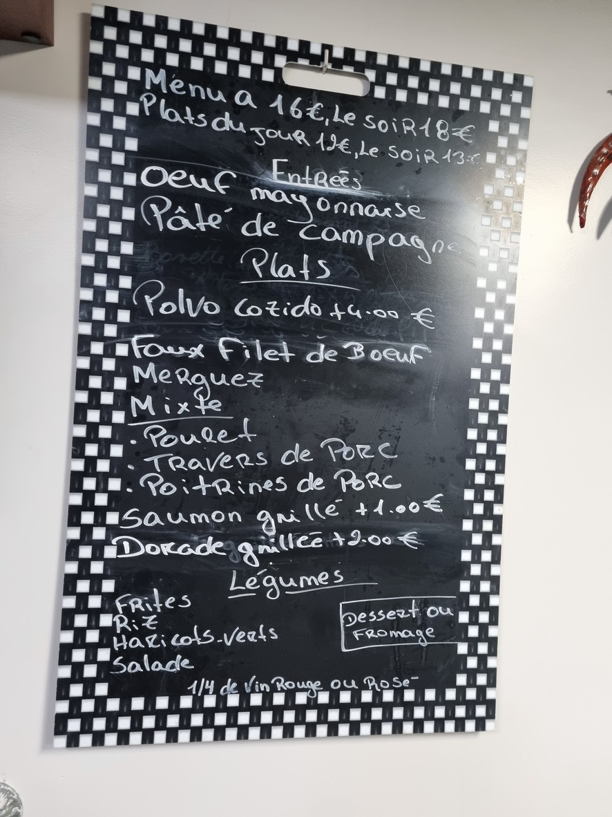 L'empereur du poulet "Le Petit Rapide" menu 1