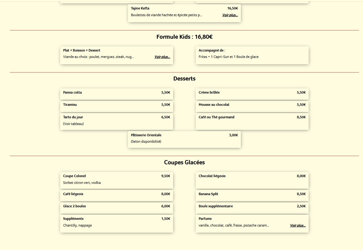 L'Olympe café menu 3
