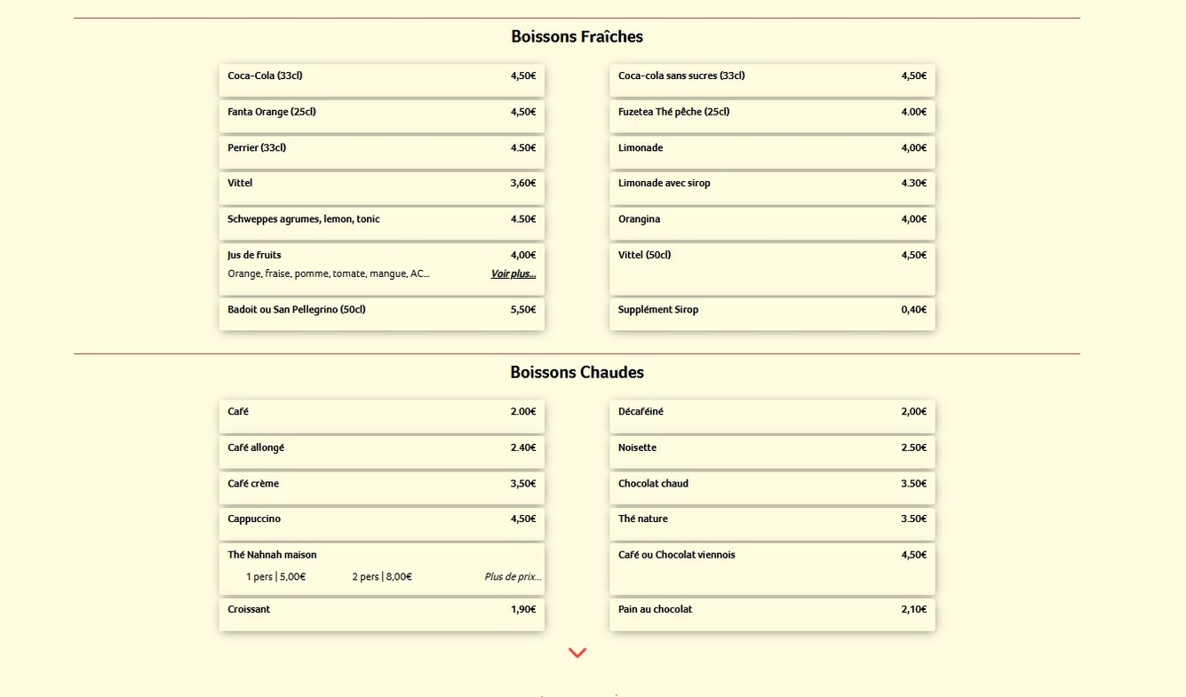 L'Olympe café menu 4