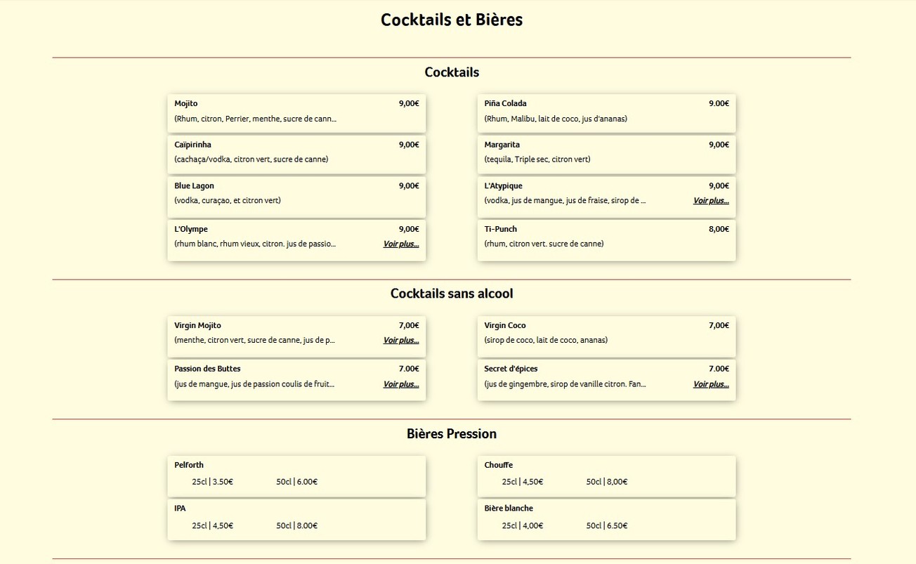L'Olympe café menu 6