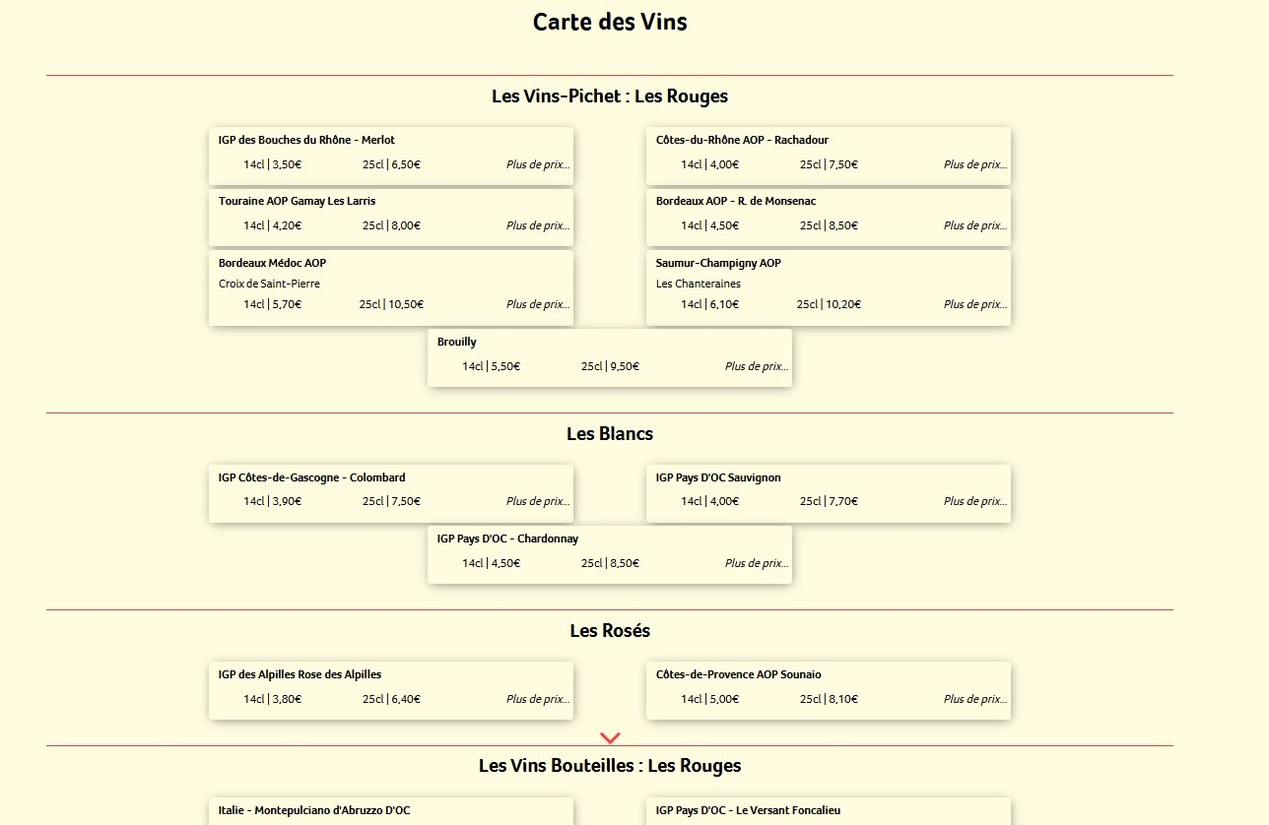 L'Olympe café menu 8