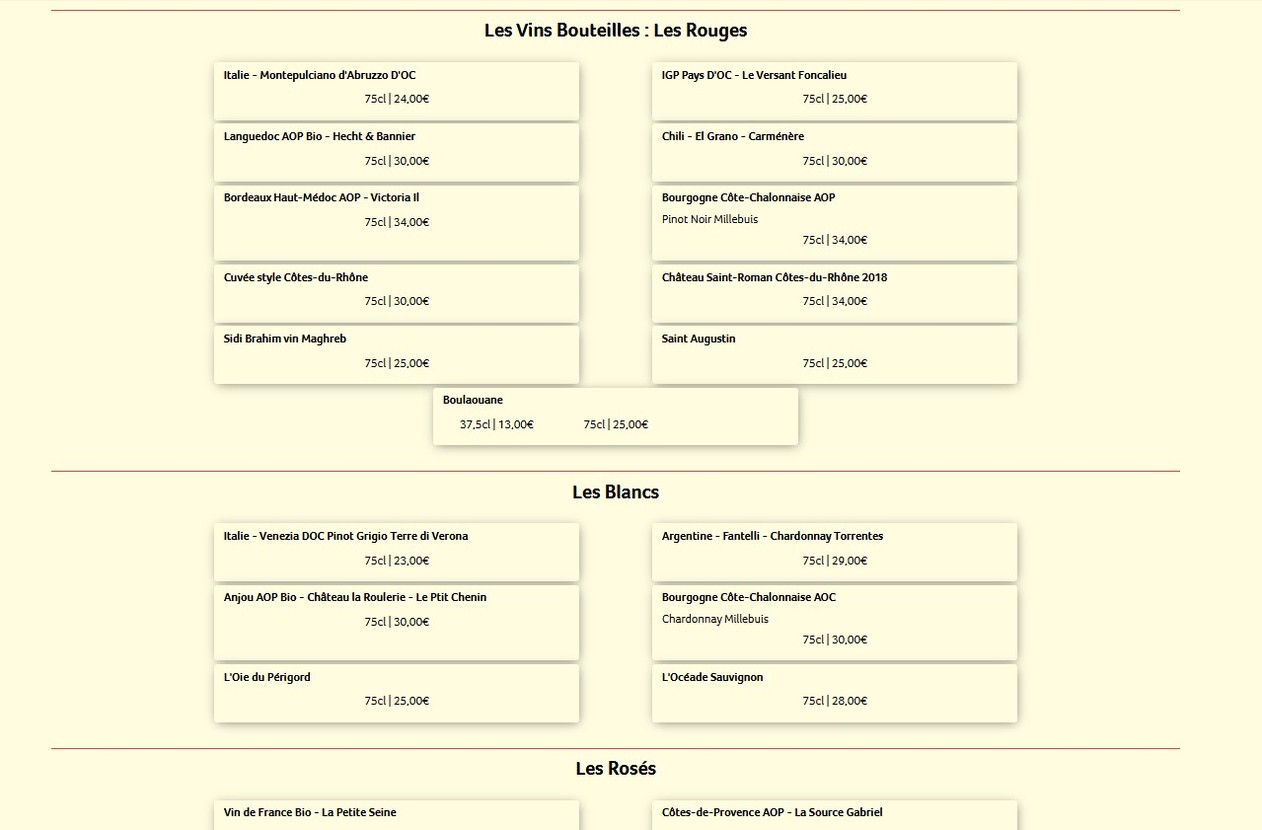 L'Olympe café menu 9