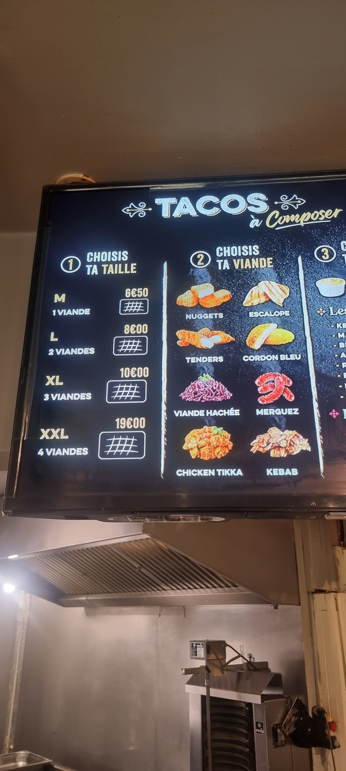 Los Mejores Tacos menu 3