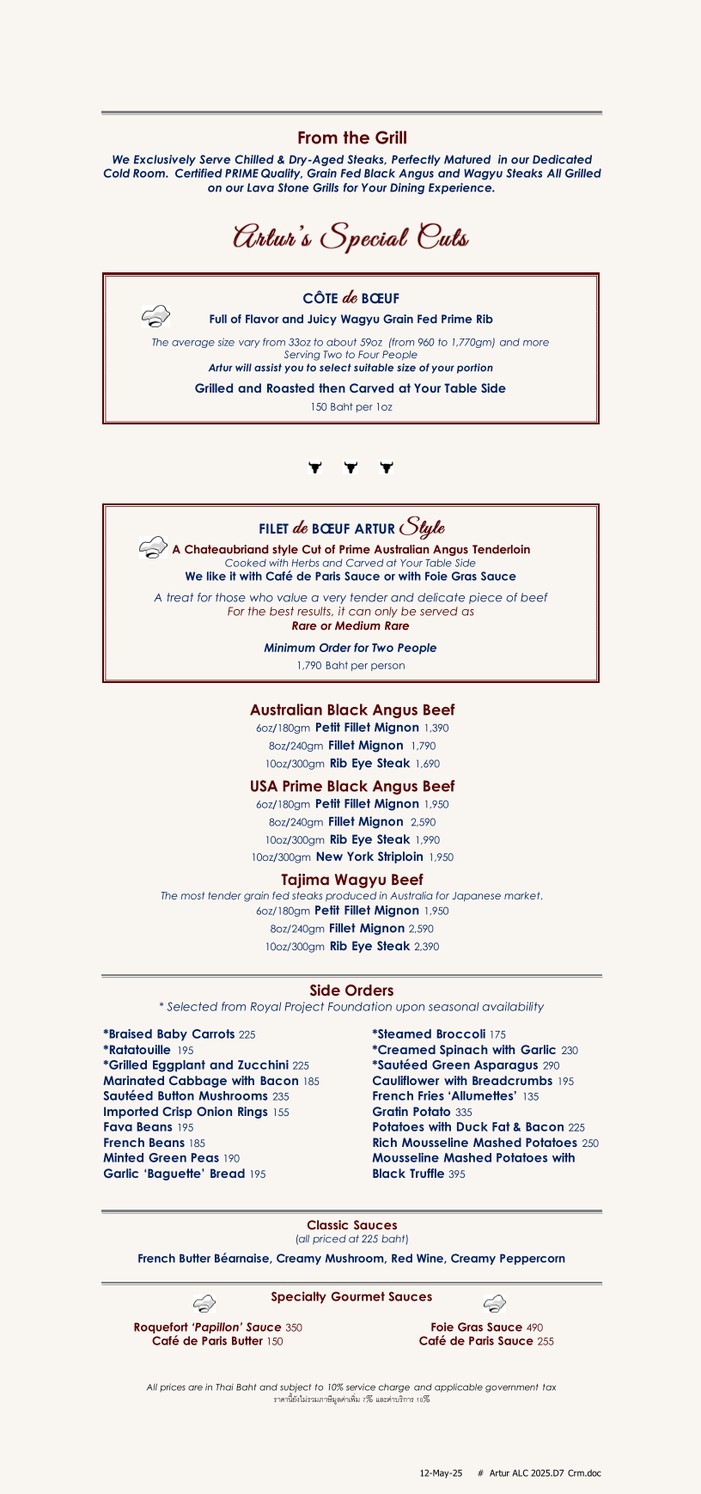 阿瑟 menu 3