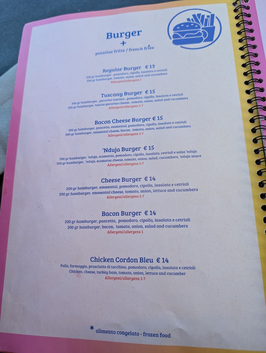 Oppio Caffè menu 3