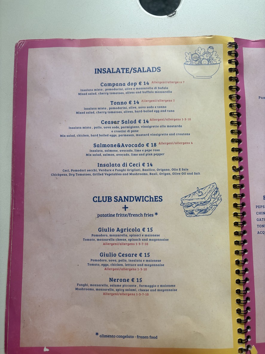 Oppio Caffè menu 5