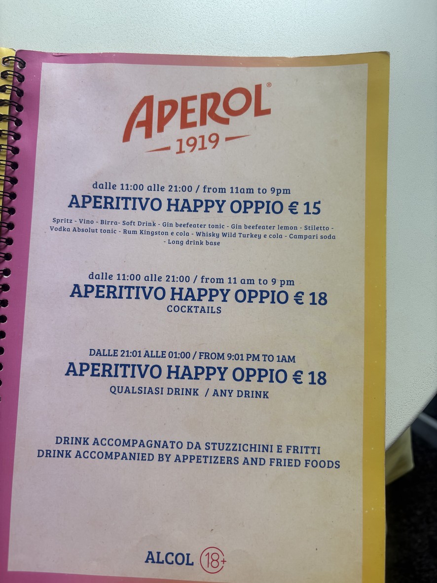 Oppio Caffè menu 7