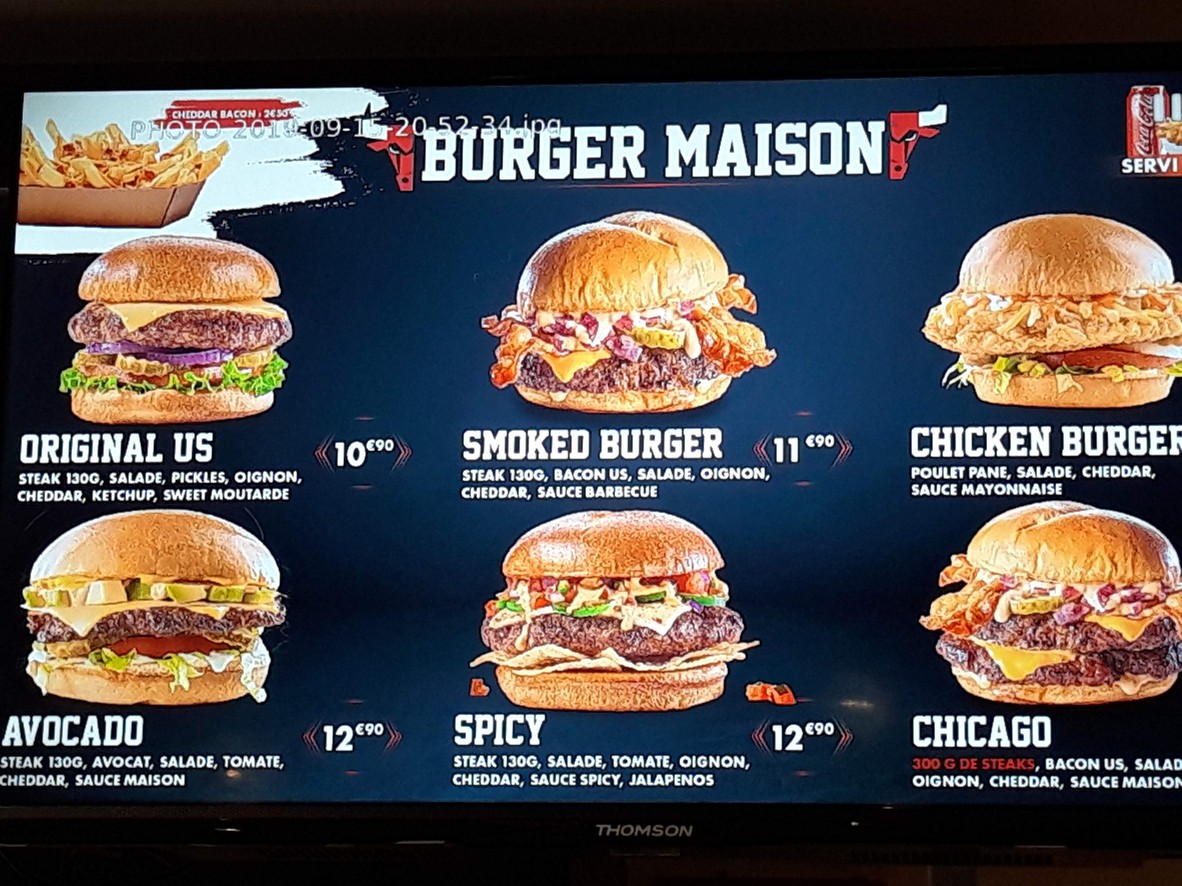 شيكاغو فاكتوري menu 2