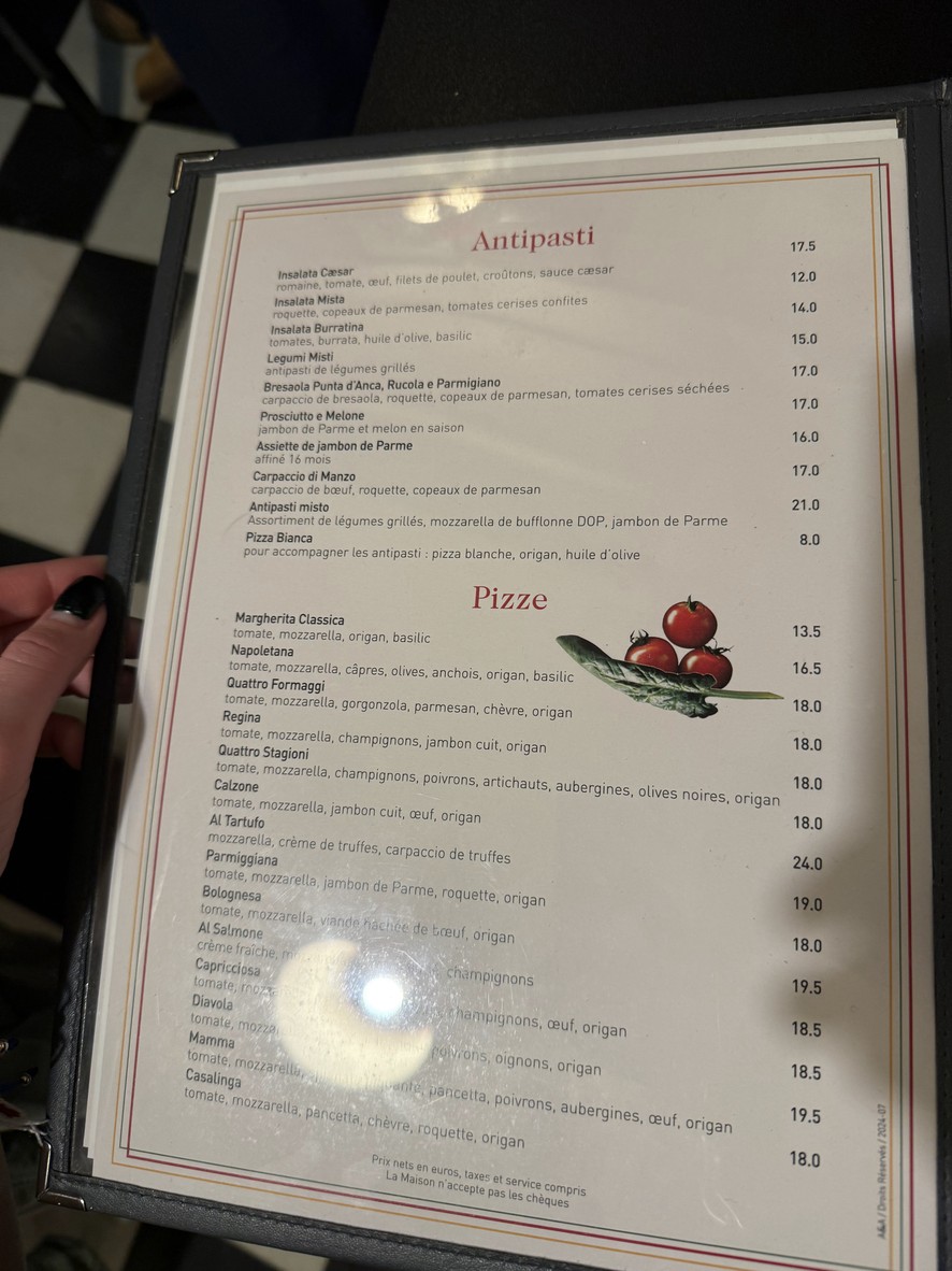 Casa Di Mario menu 2