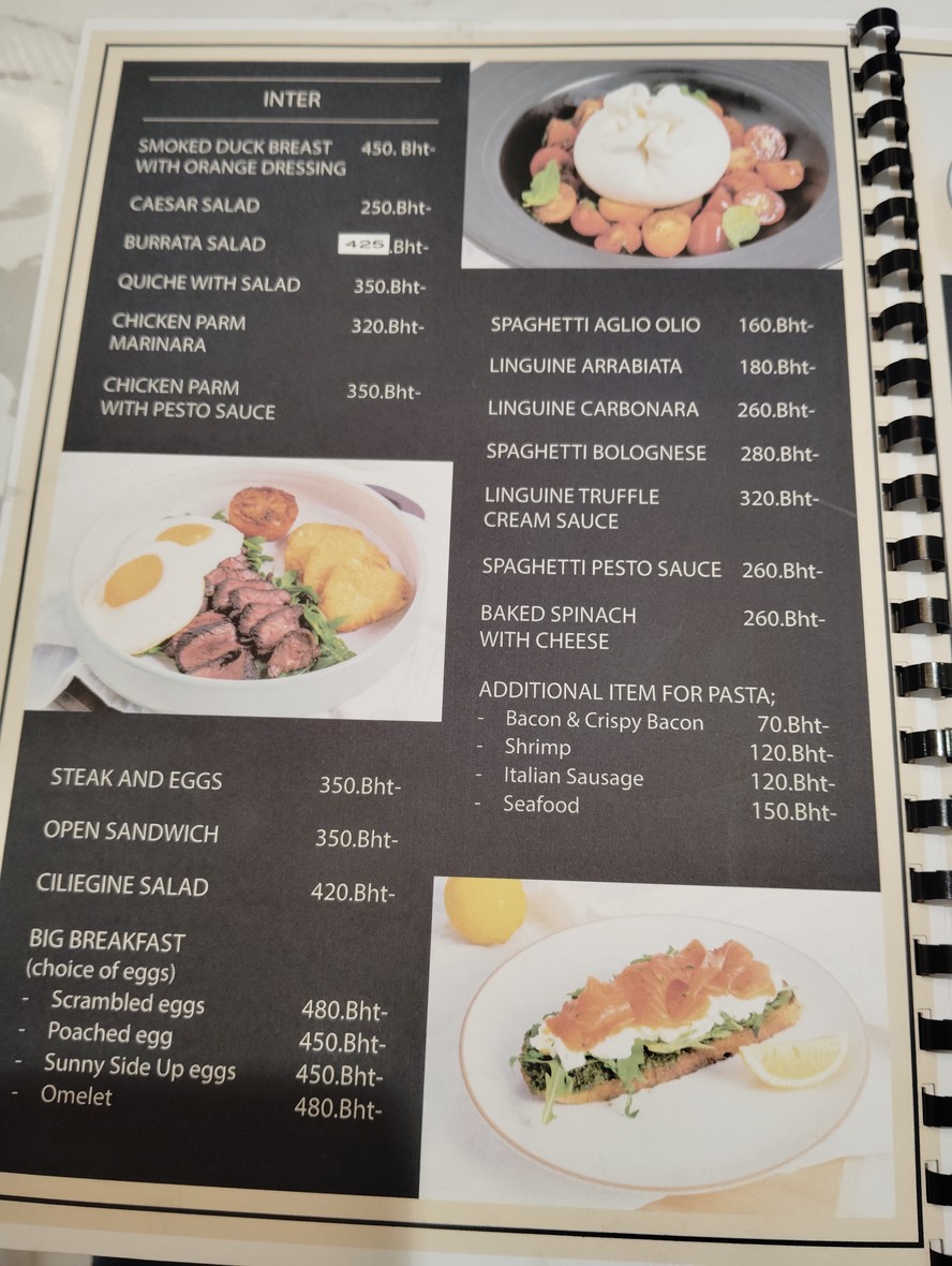 Fave Casual Dining and Working Space menu 1
