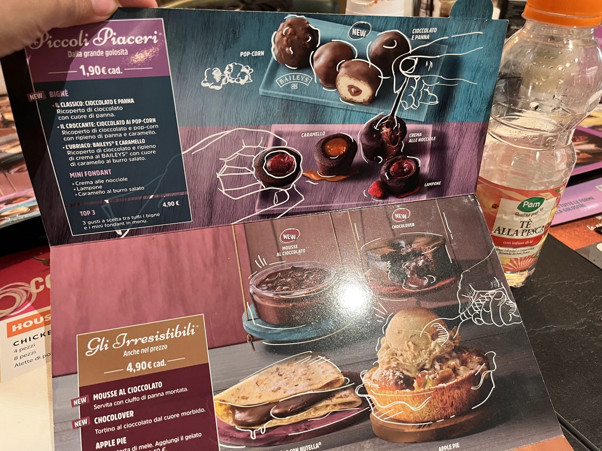 Roadhouse Restaurant Roma Termini menu 8
