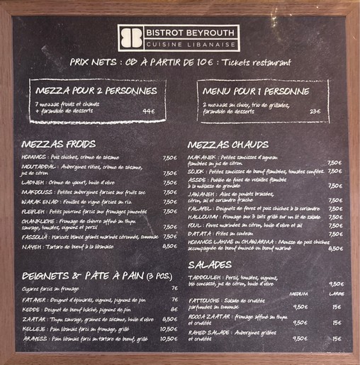 Bistrot Beyrouth