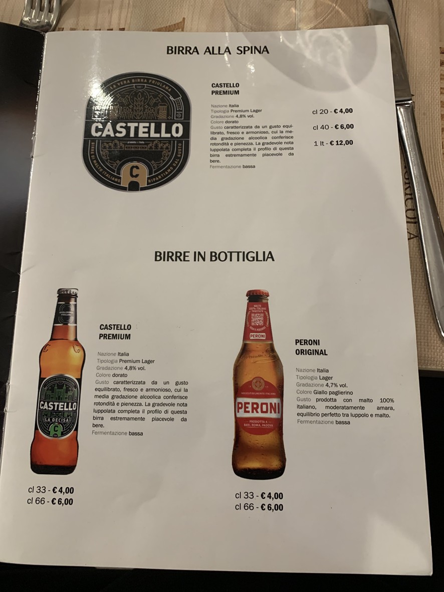 La Panetteria Ristorante menu 4