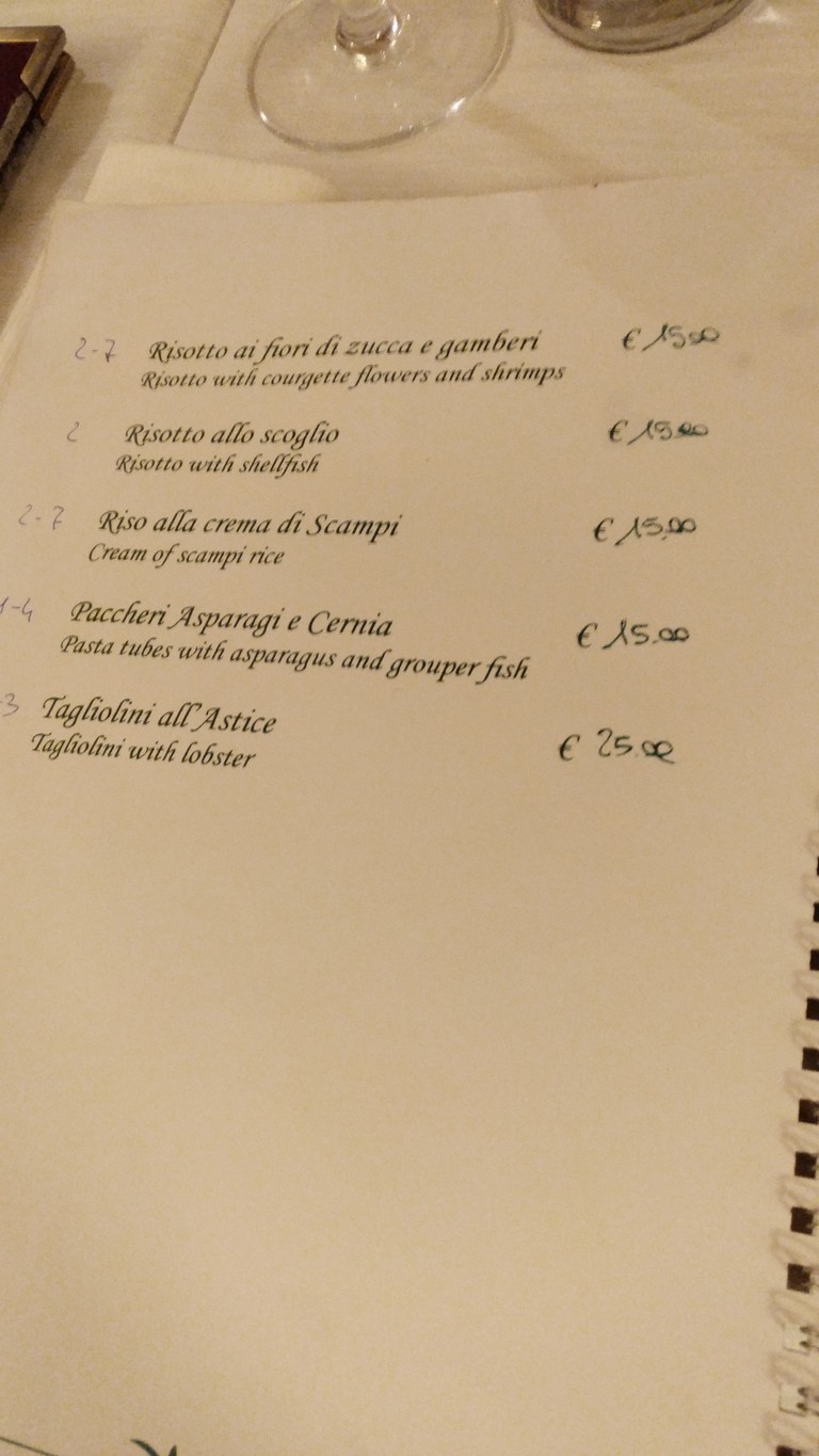 Capo Boi menu 4