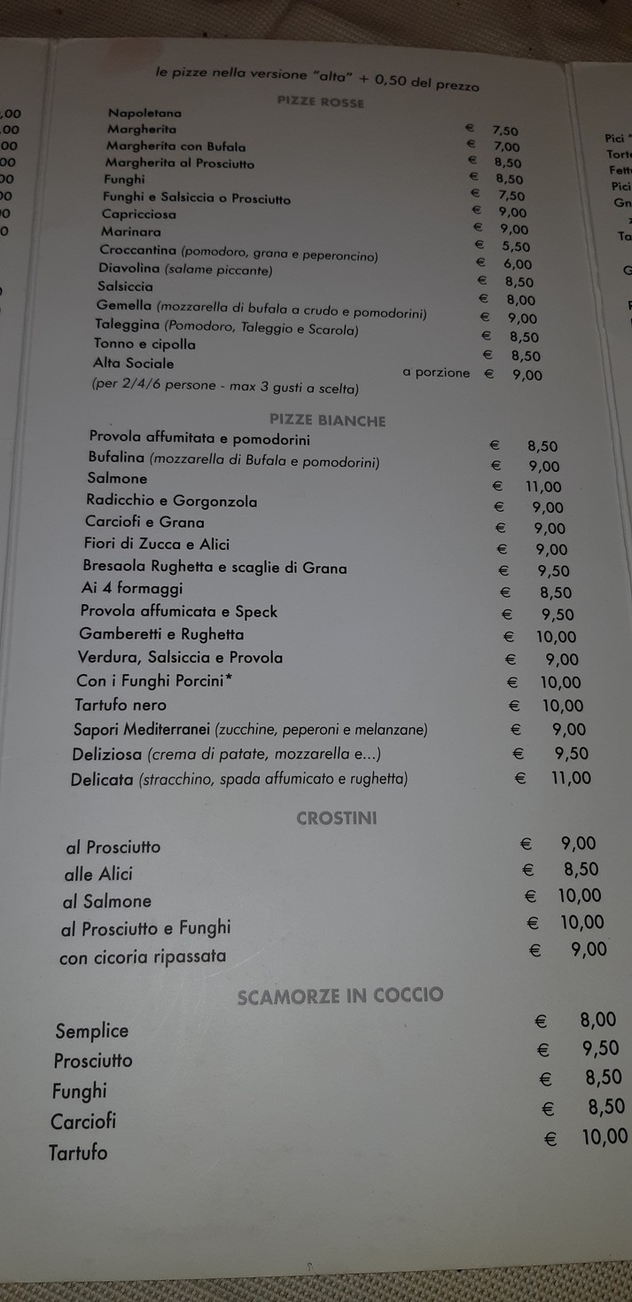 Stella Gemella menu 2