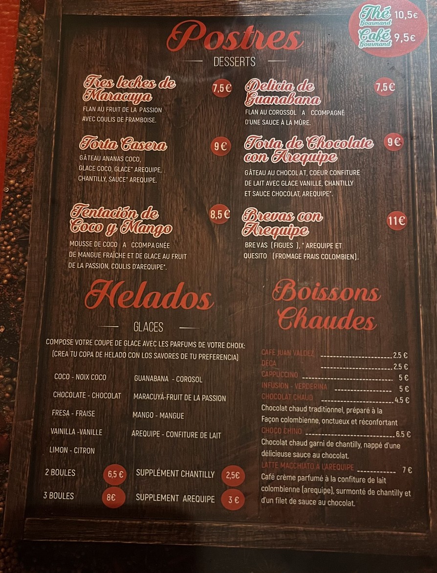 Mi Ranchito Paisa menu 1
